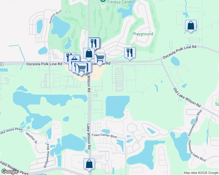 map of restaurants, bars, coffee shops, grocery stores, and more near 1000 Victoria Park Dr in Davenport