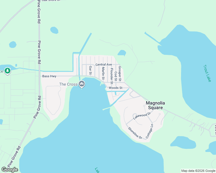 map of restaurants, bars, coffee shops, grocery stores, and more near 6331 Woods Street in St. Cloud