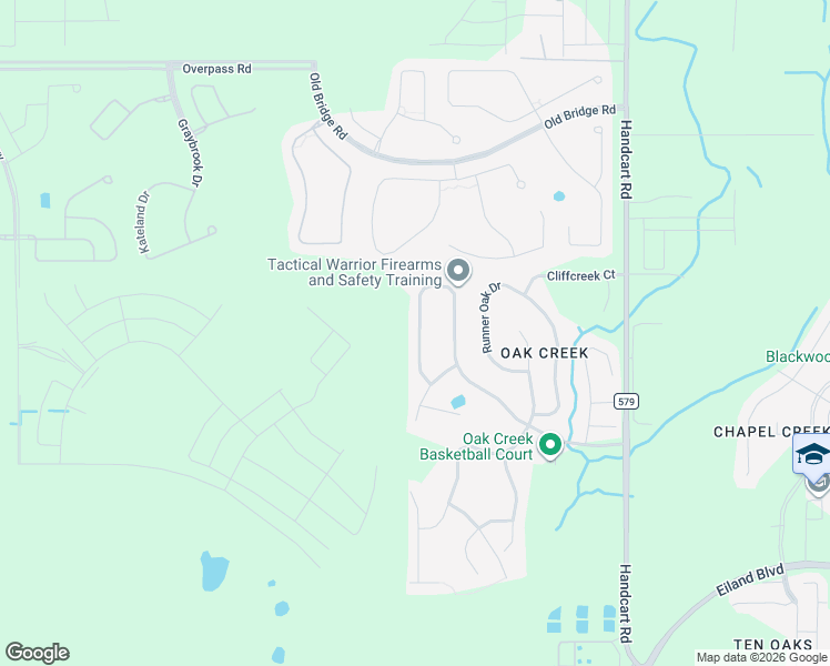 map of restaurants, bars, coffee shops, grocery stores, and more near 6645 Boulder Run Loop in Wesley Chapel