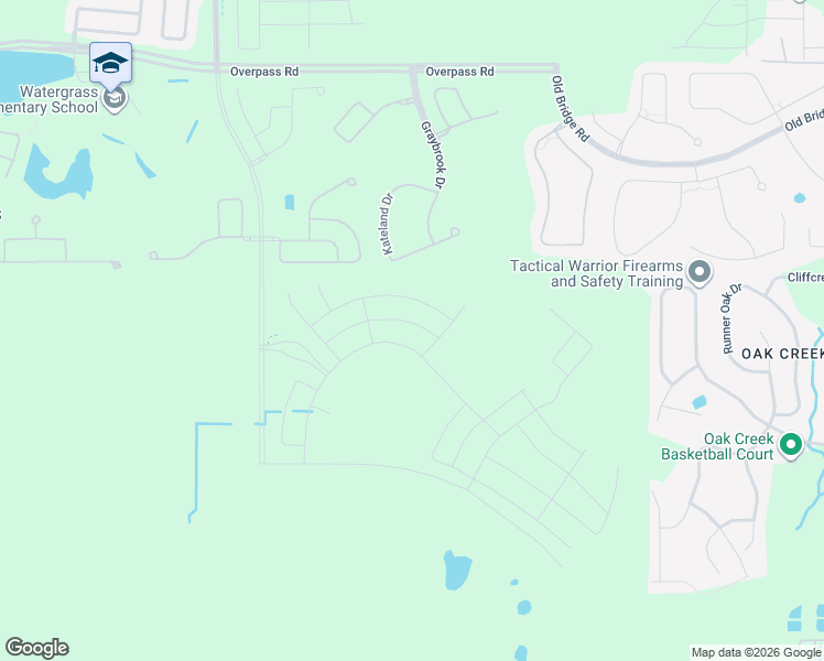 map of restaurants, bars, coffee shops, grocery stores, and more near 33296 Kateland Drive in Wesley Chapel