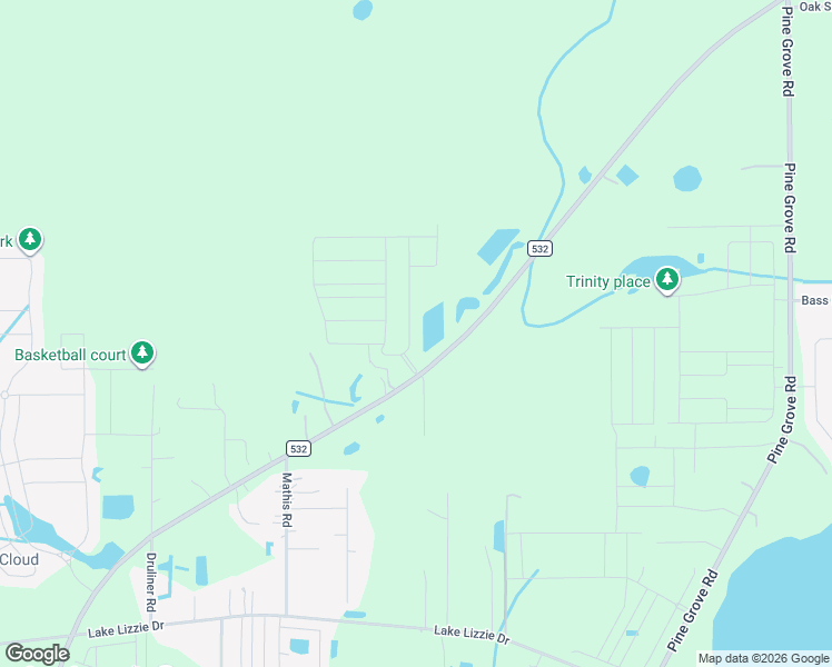 map of restaurants, bars, coffee shops, grocery stores, and more near 1693 Bay Breeze Drive in St. Cloud