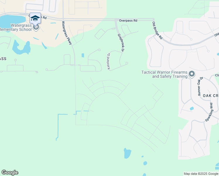 map of restaurants, bars, coffee shops, grocery stores, and more near 33288 Kateland Drive in Wesley Chapel
