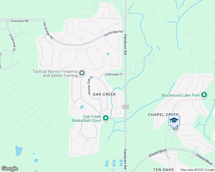 map of restaurants, bars, coffee shops, grocery stores, and more near 6846 Pine Springs Drive in Wesley Chapel