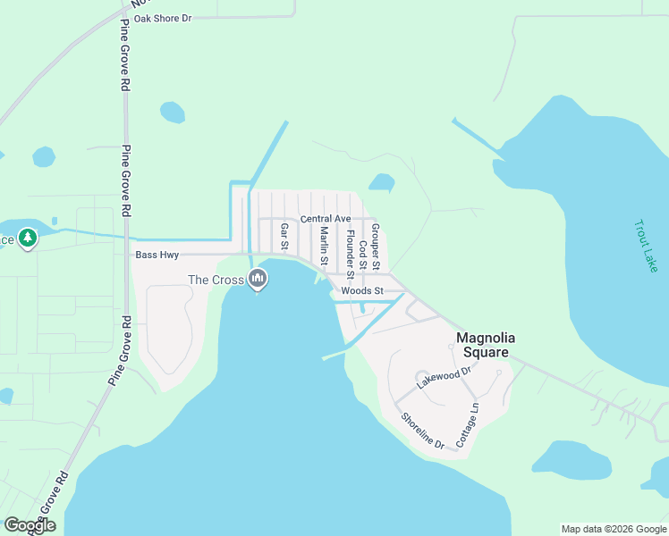 map of restaurants, bars, coffee shops, grocery stores, and more near 6331 Woods Street in St. Cloud