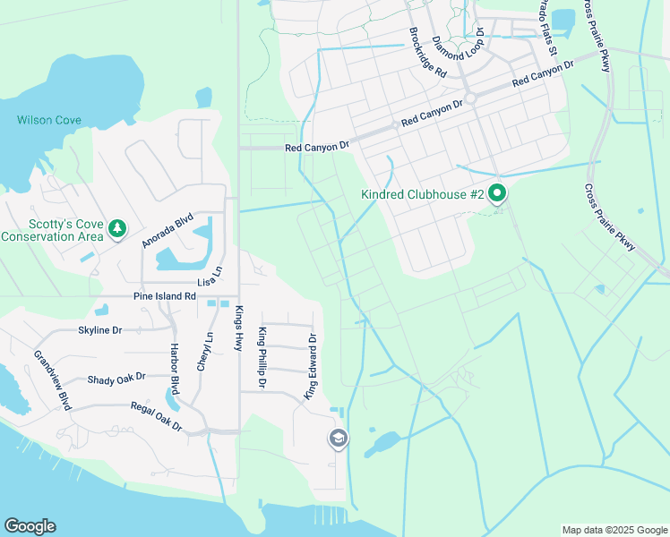 map of restaurants, bars, coffee shops, grocery stores, and more near 1719 King Edward Drive in Kissimmee