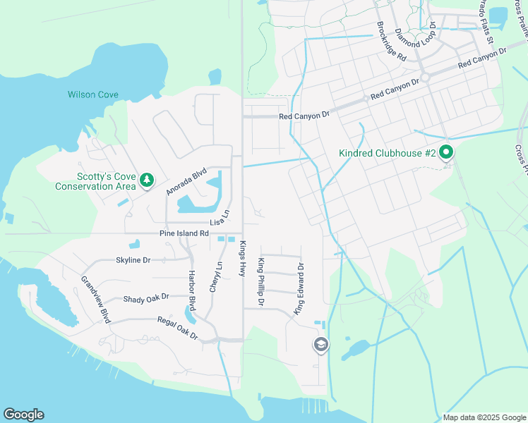 map of restaurants, bars, coffee shops, grocery stores, and more near 1655 Kings Highway in Kissimmee