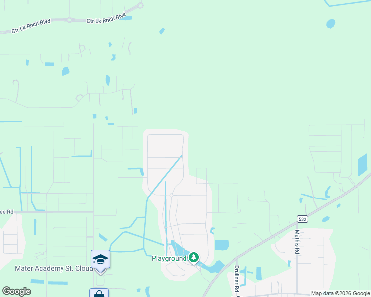 map of restaurants, bars, coffee shops, grocery stores, and more near 1763 Chatsworth Circle in St. Cloud