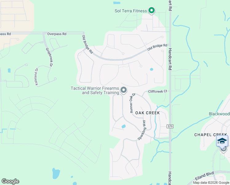 map of restaurants, bars, coffee shops, grocery stores, and more near 6733 Boulder Run Loop in Wesley Chapel