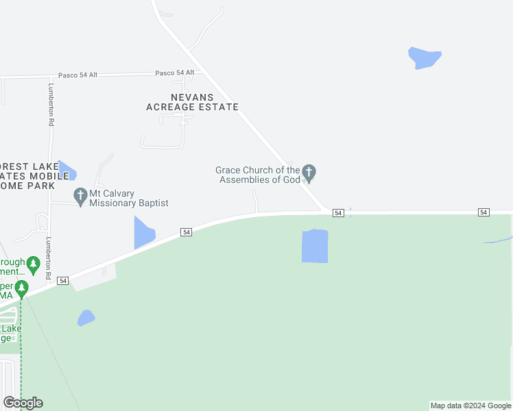 map of restaurants, bars, coffee shops, grocery stores, and more near 7039 Chantel Drive in Zephyrhills