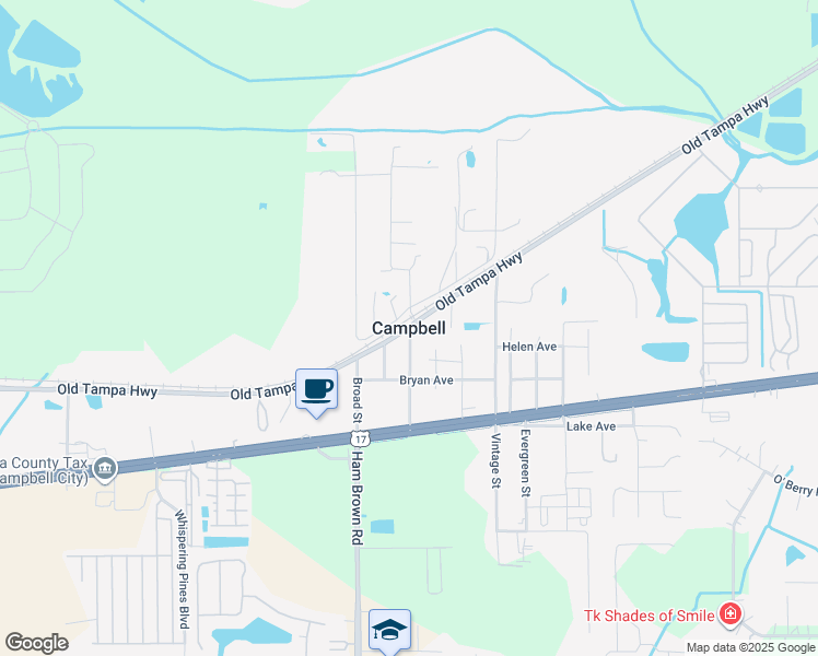 map of restaurants, bars, coffee shops, grocery stores, and more near 2990 Longwater Boulevard in Kissimmee
