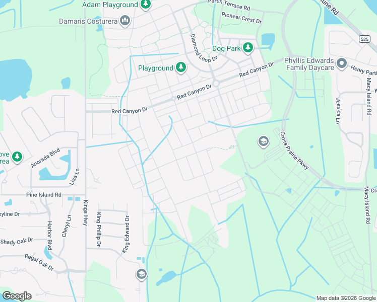 map of restaurants, bars, coffee shops, grocery stores, and more near 1560-2180 Henry Partin Road in Kissimmee