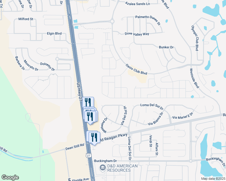 map of restaurants, bars, coffee shops, grocery stores, and more near 1473 Myrtlewood Street in Davenport