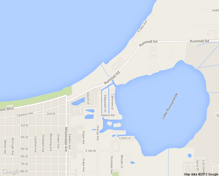 map of restaurants, bars, coffee shops, grocery stores, and more near 94 Lakeview Drive in St. Cloud