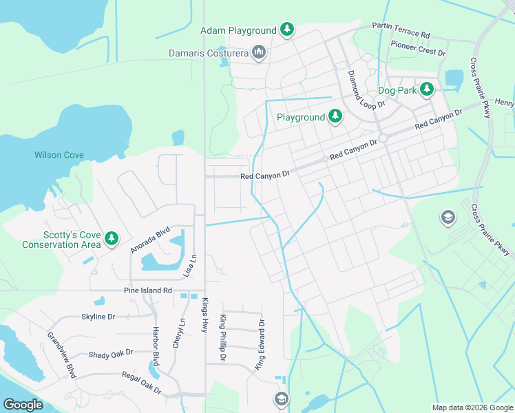 map of restaurants, bars, coffee shops, grocery stores, and more near 1510 Henry Partin Road in Kissimmee
