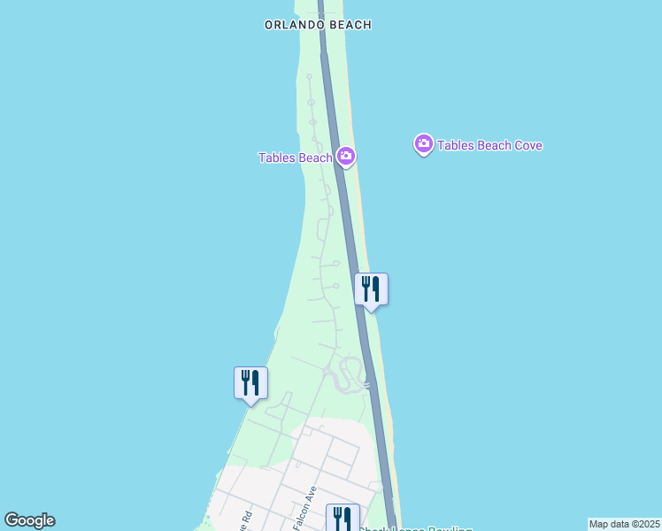 map of restaurants, bars, coffee shops, grocery stores, and more near 620-698 Riverside Trail in Patrick AFB