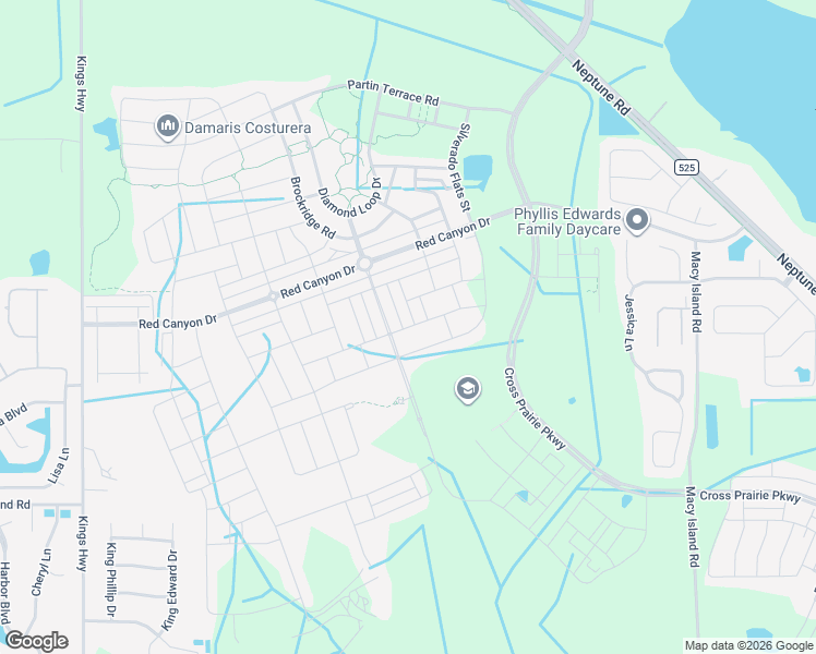 map of restaurants, bars, coffee shops, grocery stores, and more near 1932 Egret Meadows Avenue in Kissimmee