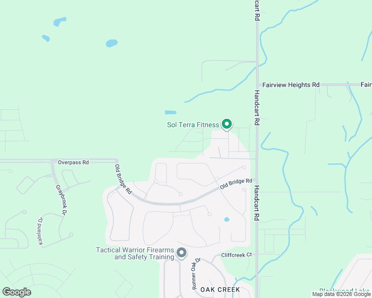 map of restaurants, bars, coffee shops, grocery stores, and more near 34210 Atkins Road in Wesley Chapel