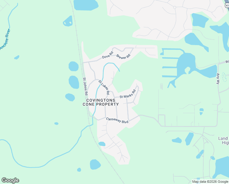 map of restaurants, bars, coffee shops, grocery stores, and more near 7532 Saint Lukes Road in Land O' Lakes