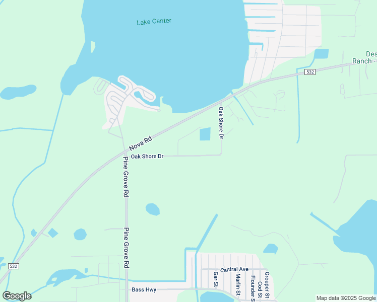 map of restaurants, bars, coffee shops, grocery stores, and more near 6229 Oak Shore Drive in St. Cloud