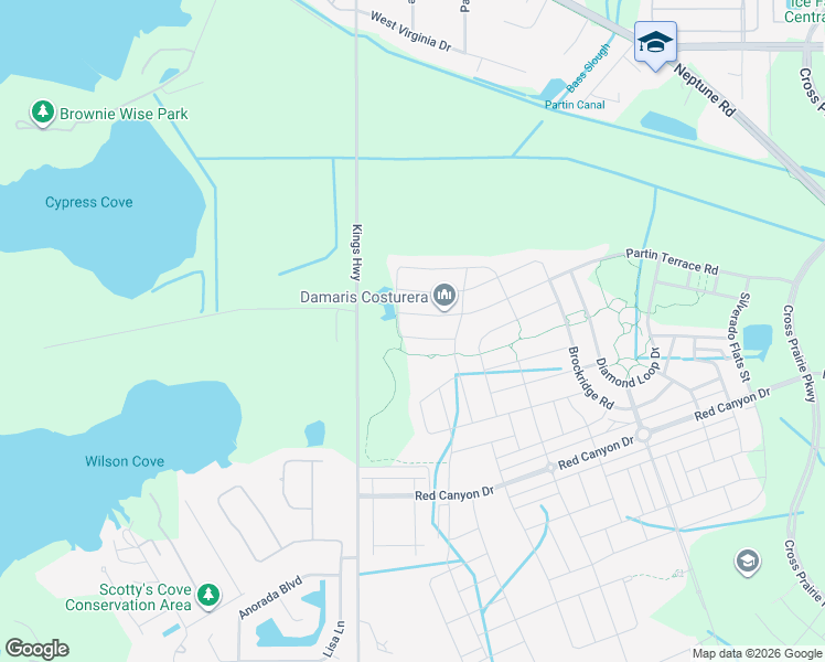 map of restaurants, bars, coffee shops, grocery stores, and more near 1716 Ranger Highlands Road in Kissimmee