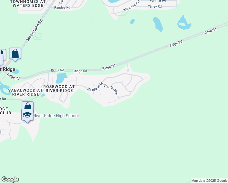 map of restaurants, bars, coffee shops, grocery stores, and more near 7805 Starfire Way in New Port Richey