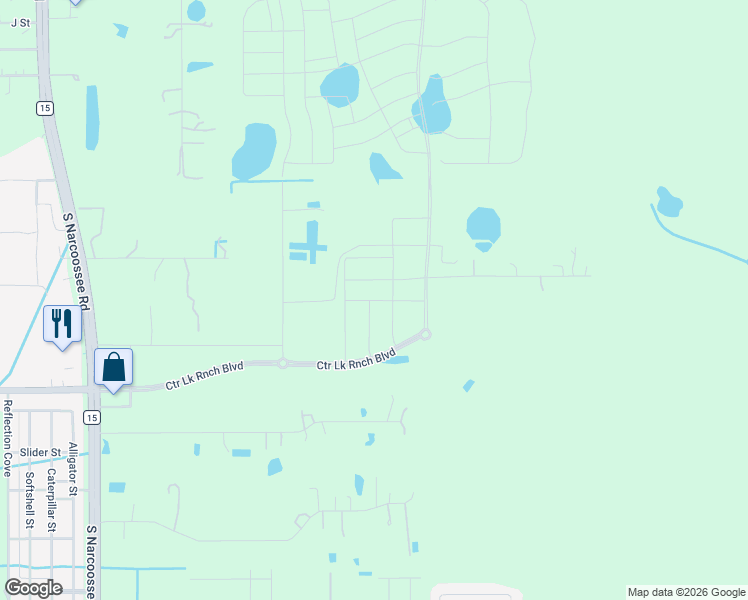 map of restaurants, bars, coffee shops, grocery stores, and more near 5195 Ralph Miller Road in St. Cloud