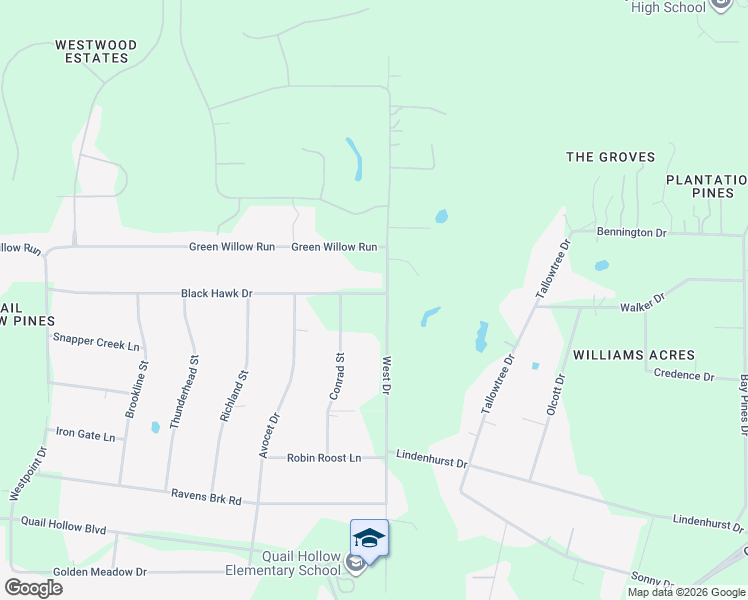 map of restaurants, bars, coffee shops, grocery stores, and more near 7785 West Drive in Zephyrhills