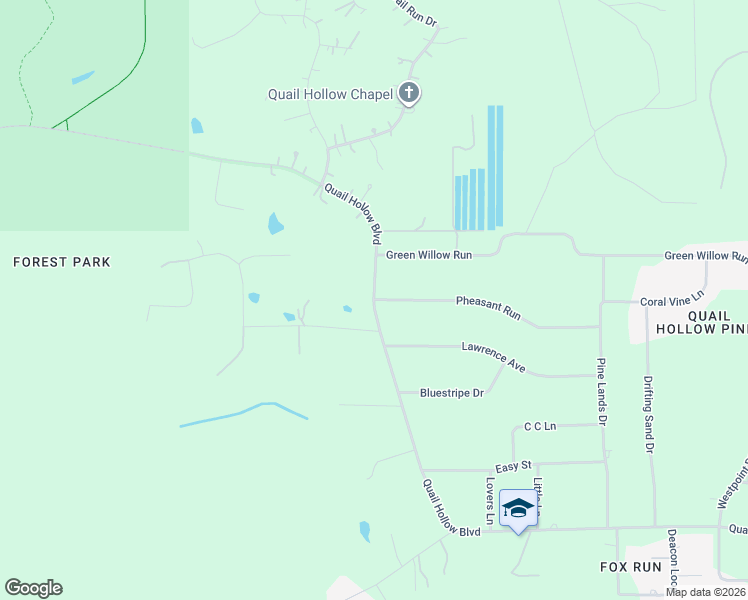 map of restaurants, bars, coffee shops, grocery stores, and more near 26201 Pheasant Run in Wesley Chapel