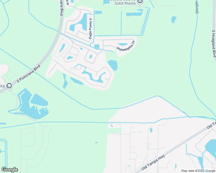 map of restaurants, bars, coffee shops, grocery stores, and more near 4695 Cumbrian Lakes Drive in Kissimmee