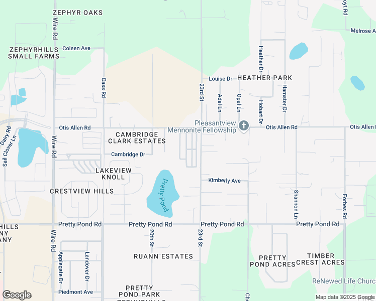 map of restaurants, bars, coffee shops, grocery stores, and more near 118 Trailer Park in Zephyrhills