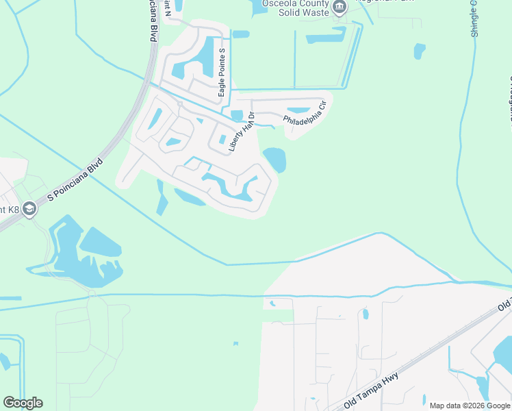 map of restaurants, bars, coffee shops, grocery stores, and more near 4695 Cumbrian Lakes Drive in Kissimmee