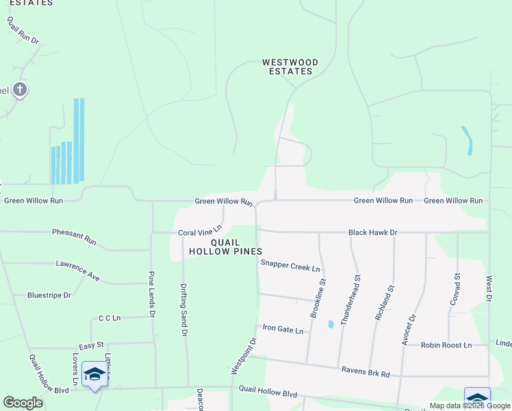 map of restaurants, bars, coffee shops, grocery stores, and more near 27105 Green Willow Run in Wesley Chapel