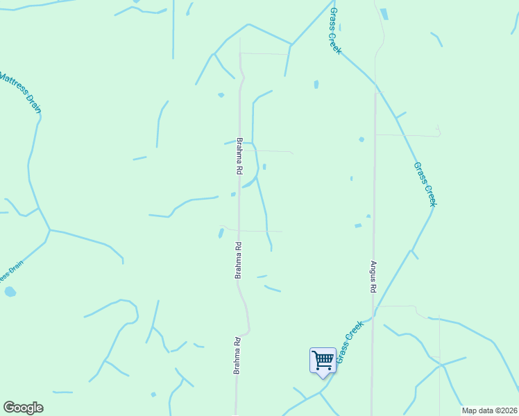 map of restaurants, bars, coffee shops, grocery stores, and more near 15005 Brahma Road in Polk City