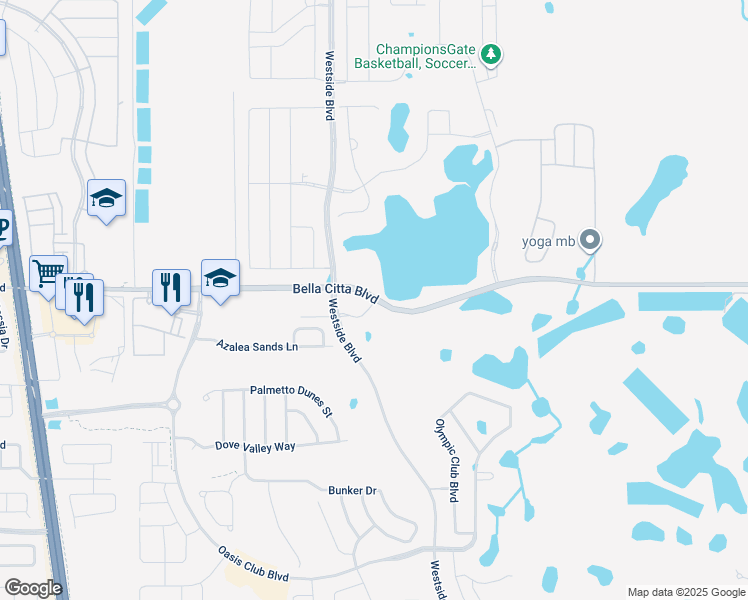 map of restaurants, bars, coffee shops, grocery stores, and more near 8906 Tri County Road in Davenport