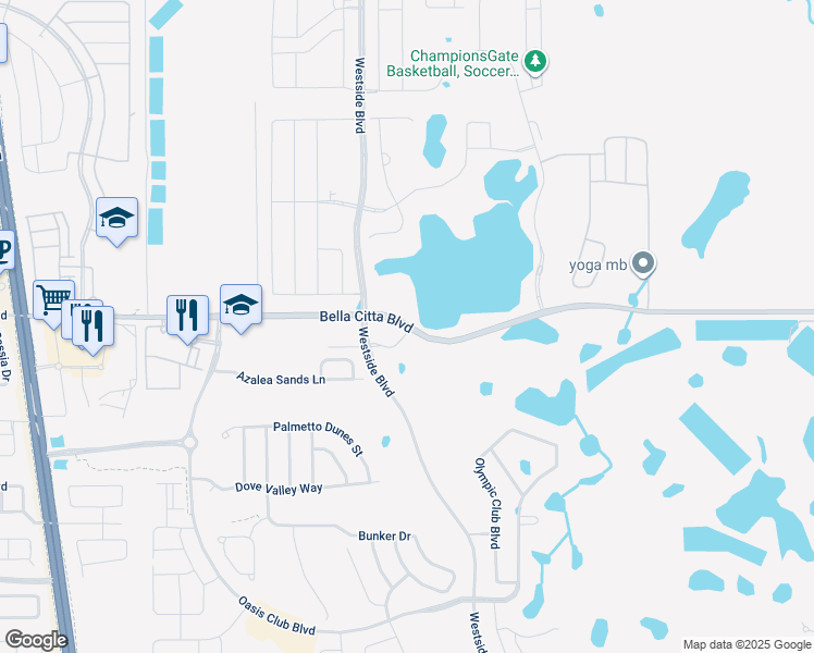 map of restaurants, bars, coffee shops, grocery stores, and more near 8906 Tri County Road in Davenport