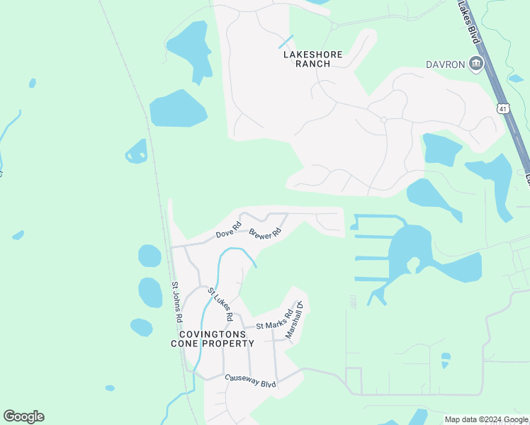map of restaurants, bars, coffee shops, grocery stores, and more near 19201 Dove Road in Land O' Lakes