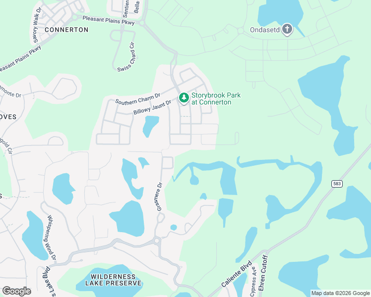 map of restaurants, bars, coffee shops, grocery stores, and more near 8136 Sequester Loop in Land O' Lakes