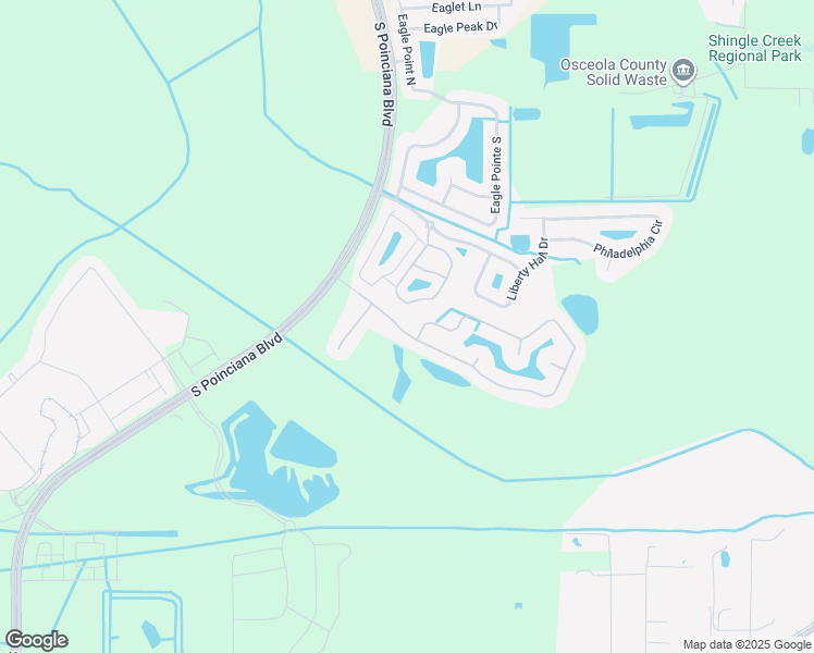 map of restaurants, bars, coffee shops, grocery stores, and more near 4616 Cumbrian Lakes Drive in Kissimmee