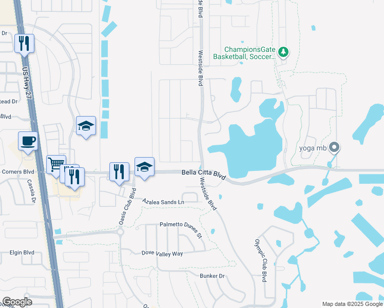 map of restaurants, bars, coffee shops, grocery stores, and more near 1198 Drop Ln in Four Corners