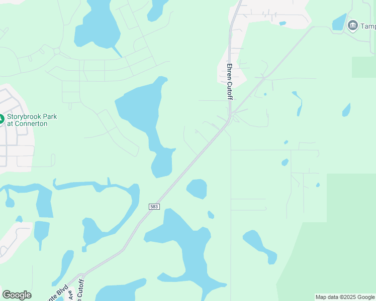 map of restaurants, bars, coffee shops, grocery stores, and more near 8043 Ehren Cutoff in Land O' Lakes