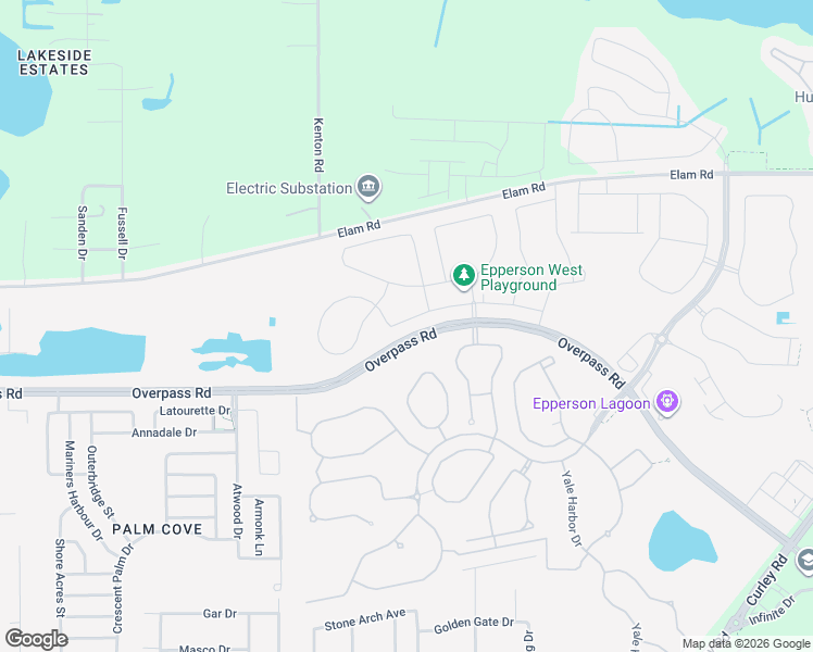 map of restaurants, bars, coffee shops, grocery stores, and more near 30885 Summer Sun Loop in Wesley Chapel
