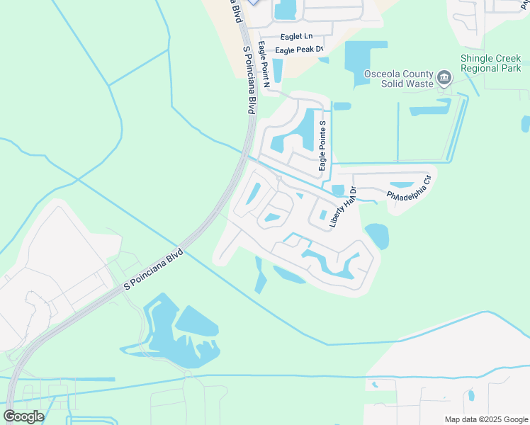 map of restaurants, bars, coffee shops, grocery stores, and more near 1128 South Beach Circle in Kissimmee