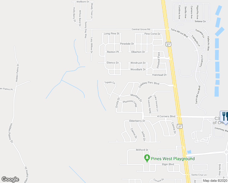 map of restaurants, bars, coffee shops, grocery stores, and more near 300 Tupelo Circle in Davenport