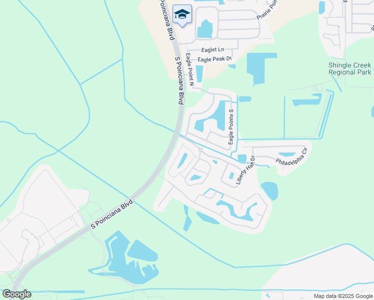 map of restaurants, bars, coffee shops, grocery stores, and more near 4768 Coral Castle Drive in Kissimmee