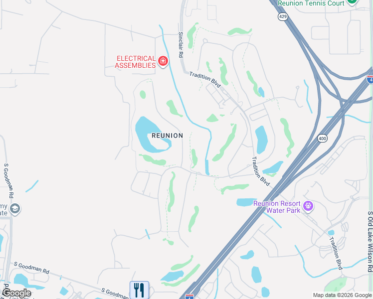 map of restaurants, bars, coffee shops, grocery stores, and more near 933 Desert Mountain Court in Four Corners
