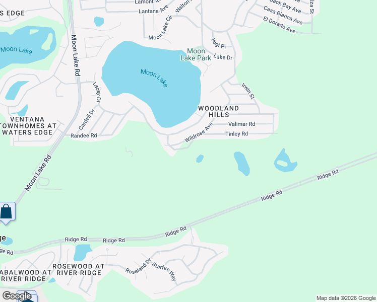 map of restaurants, bars, coffee shops, grocery stores, and more near 12510 Payson Street in New Port Richey