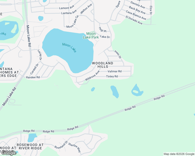 map of restaurants, bars, coffee shops, grocery stores, and more near 12546 Tinley Road in New Port Richey