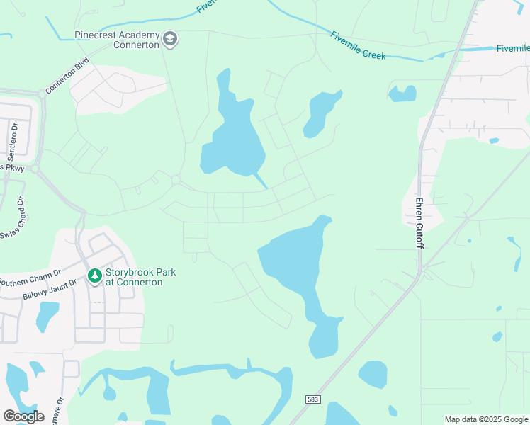 map of restaurants, bars, coffee shops, grocery stores, and more near 8005 Ehren Cutoff in Pasco County