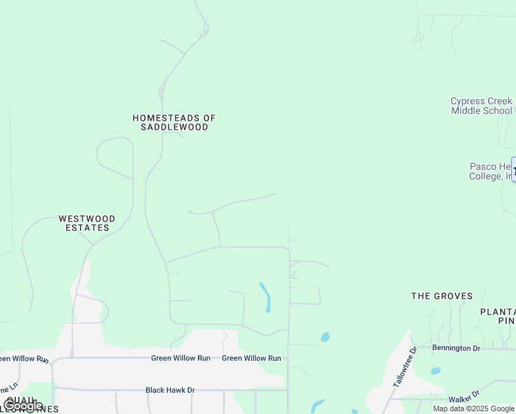 map of restaurants, bars, coffee shops, grocery stores, and more near 27848 Lincoln Place in Zephyrhills