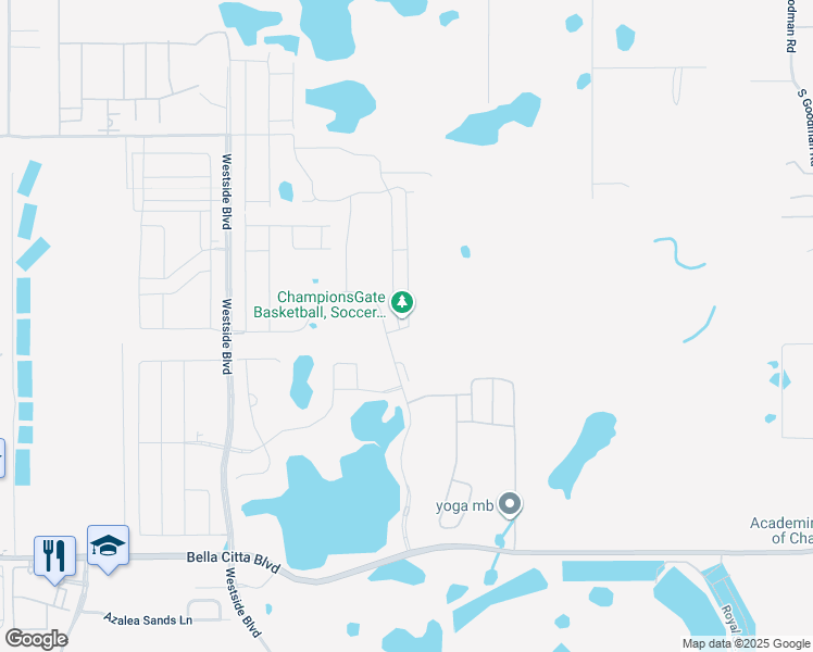 map of restaurants, bars, coffee shops, grocery stores, and more near 839 Ocean Course Avenue in Four Corners